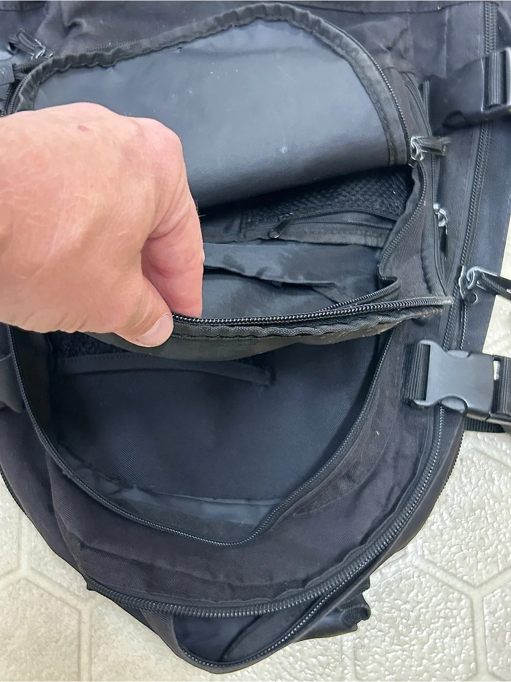 Mercury Tactical 3 Day Stretch Waterproof Ballistic Nylon Expandable Backpack